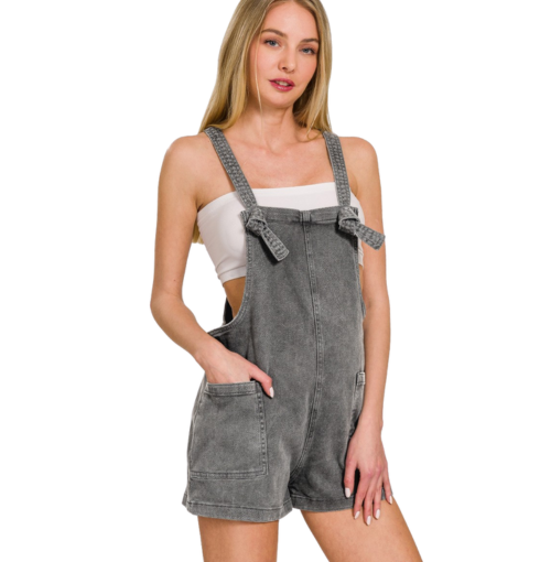 MINERAL WASHED OVERALLS