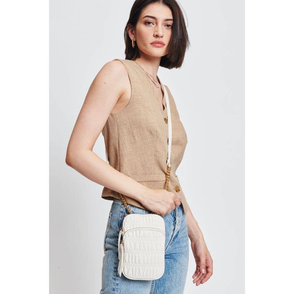 Chantal Crossbody: Ivory