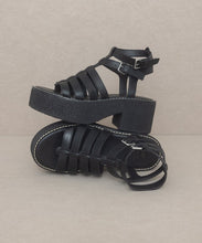 Load image into Gallery viewer, LINDSEY GLADIATOR SANDAL // 2 COLORS
