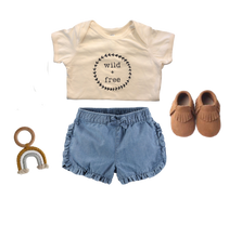 Load image into Gallery viewer, WILD + FREE TEE // BABY + TODDLER SIZES
