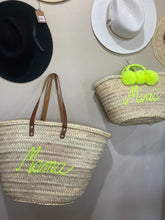 Load image into Gallery viewer, CUSTOM MINI &amp; MAMA BEACH BAGS // 3 COLORS
