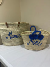 Load image into Gallery viewer, CUSTOM MINI &amp; MAMA BEACH BAGS // 3 COLORS
