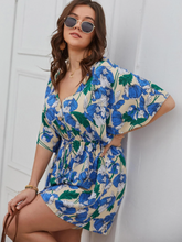 Load image into Gallery viewer, LILLY DRAWSTRING ROMPER // CURVY

