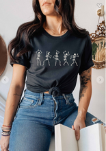 Load image into Gallery viewer, DANCING SKELETON GRAPHIC TEE

