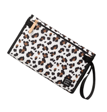 Load image into Gallery viewer, NIMBLE LEOPARD DIAPER CLUTCH // PETUNIA PICKLE BOTTOM
