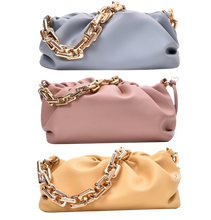 Load image into Gallery viewer, MILAN CHAIN SHOULDER BAG // 3 COLORS
