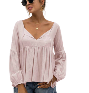 CLEO BABYDOLL TOP // 3 COLORS